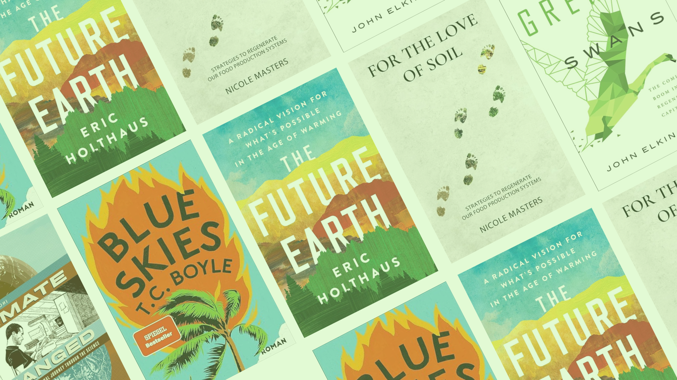 Book Covers that feature the topic of sustainability